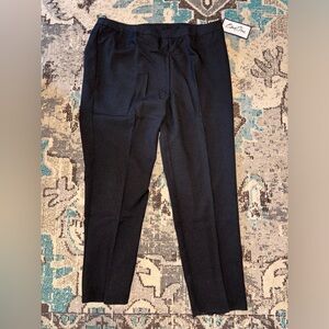 Black knit dress slacks size 26 tall